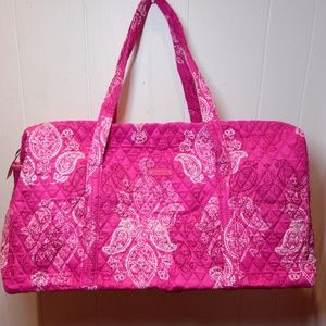 Vera Bradley Bags - NWT Vera Bradley Large Duffel in Stamped Paisley Vera Bradley Bags - NWT Vera Bradley Large Duffel in Stamped Paisley